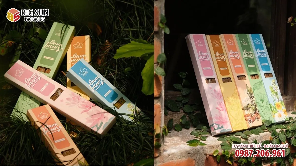 HỘP ĐỰNG NHANG COMBO HƯƠNG SẮC BỐN MÙA DANA INCENSE