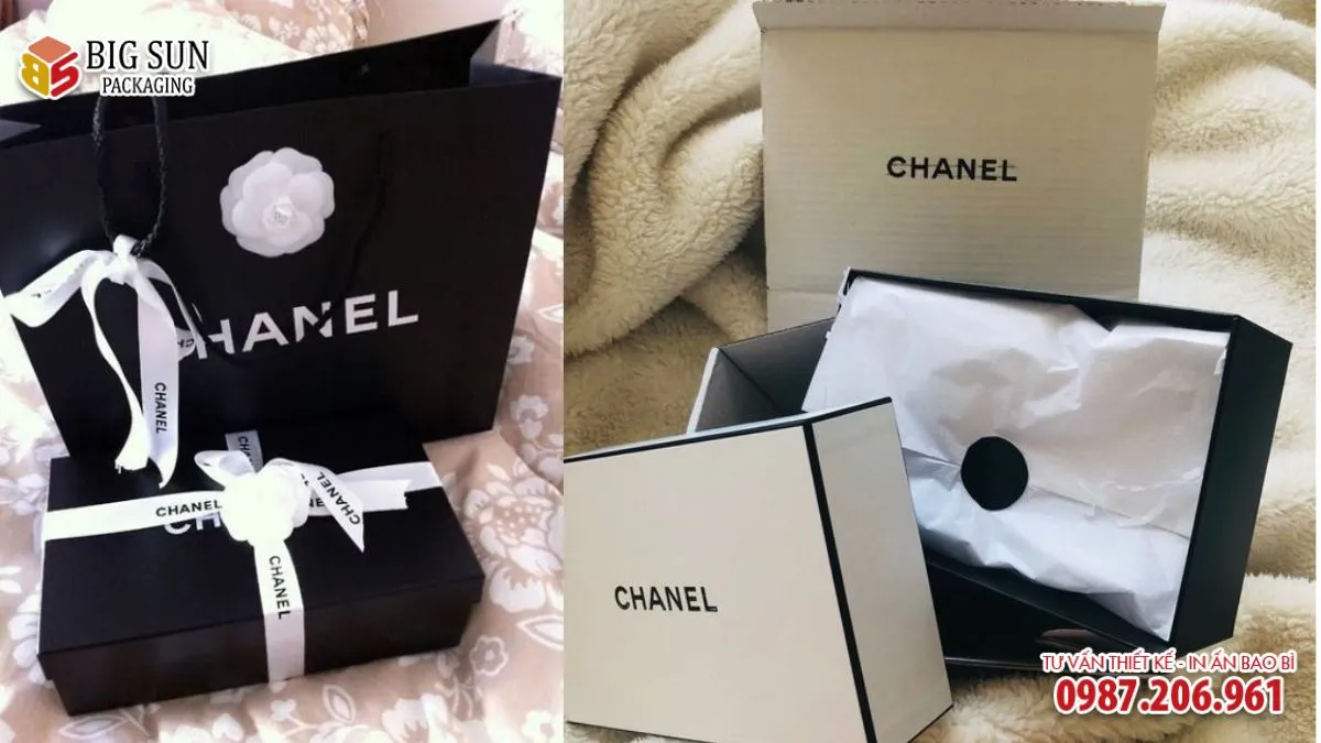 HỘP QUÀ TẶNG THỜI TRANG CAO CẤP CHANEL