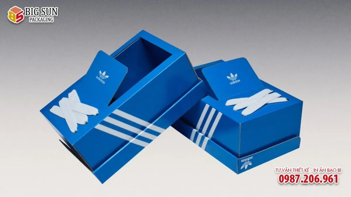 HỘP QUÀ TẶNG THƯƠNG HIỆU GIÀY THỜI TRANG PHÁI NỮ