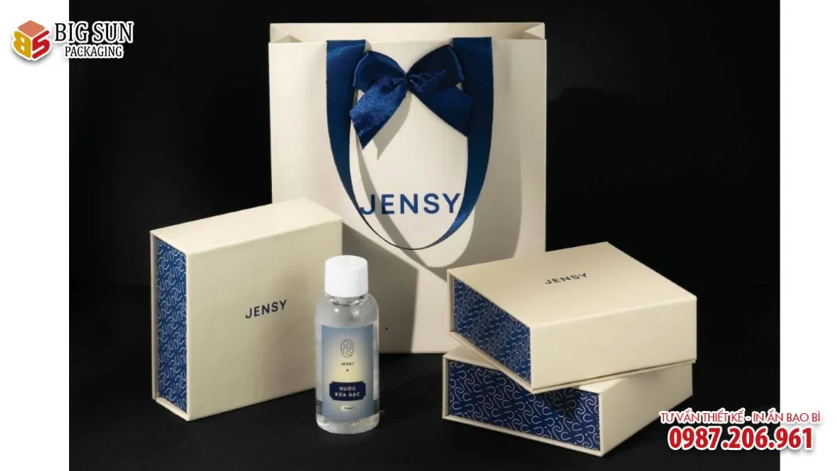 HỘP QUÀ TẶNG THƯƠNG HIỆU JENSY CAO CẤP