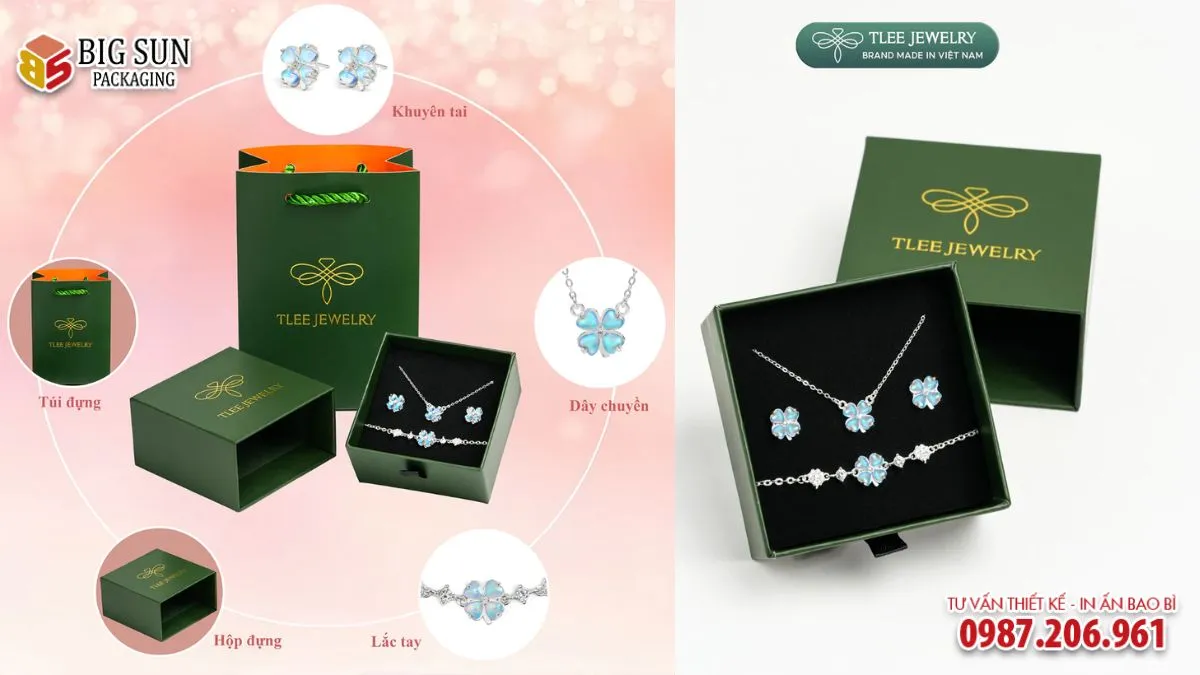 HỘP QUÀ TẶNG THƯƠNG HIỆU TLEE JEWELRY