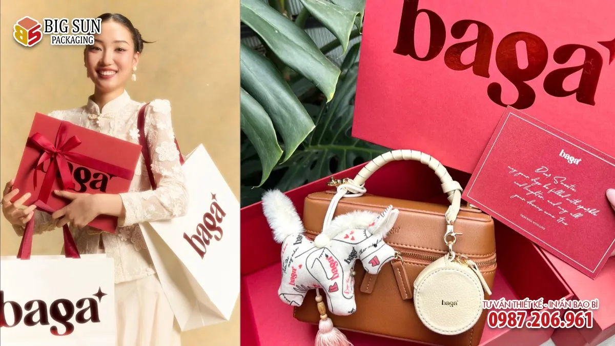HỘP QUÀ TẶNG THƯƠNG HIỆU TÚI XÁCH BAGA