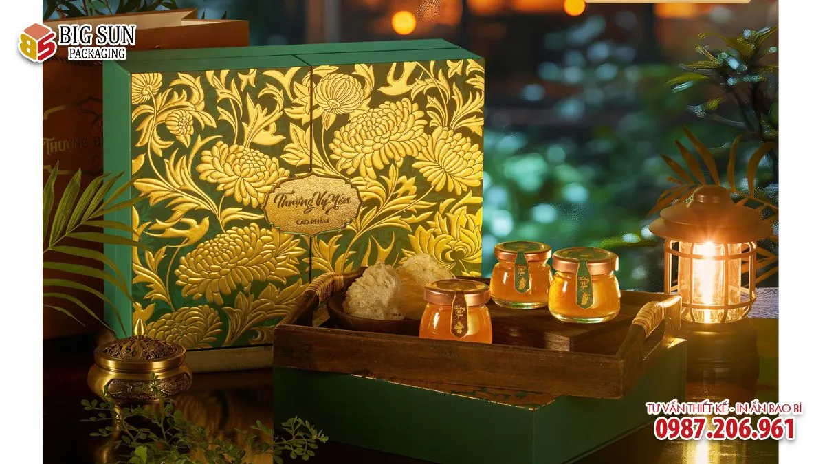 Hộp yến xào Thượng Vy Yến cao cấp Qùa Tết