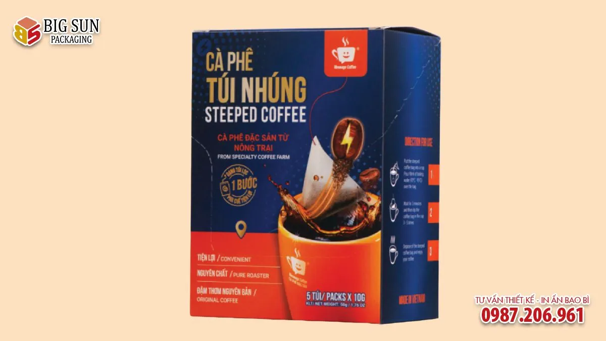 Hộp đựng cà phê túi nhúng
