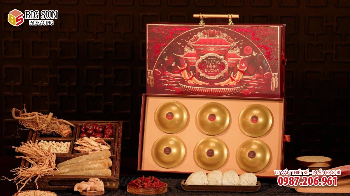 Hộp Đựng Yến CiCi Thượng Đỉnh Yến Soup Bóng Cá Tổ Yến