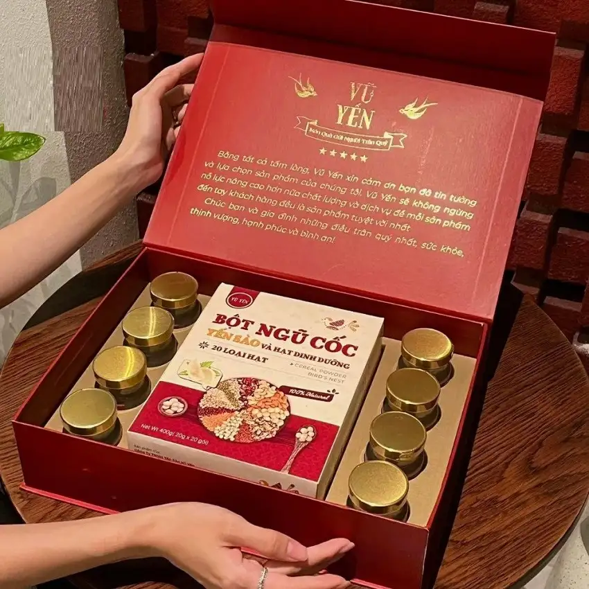 Hộp đựng Yến Sào cao cấp VŨ YẾN