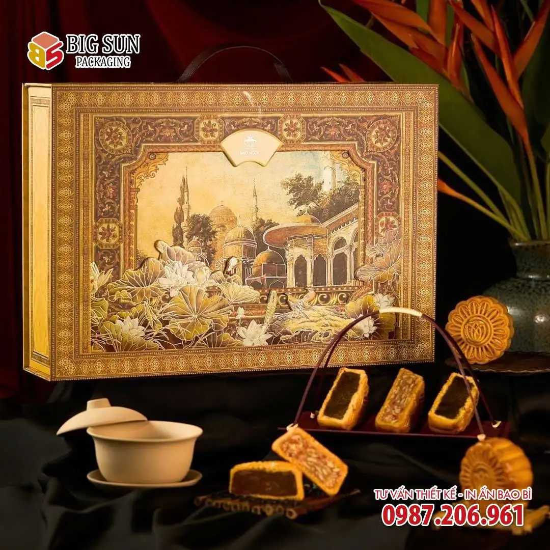 In hộp bánh trung thu Bảo Ngọc Thịnh Vượng