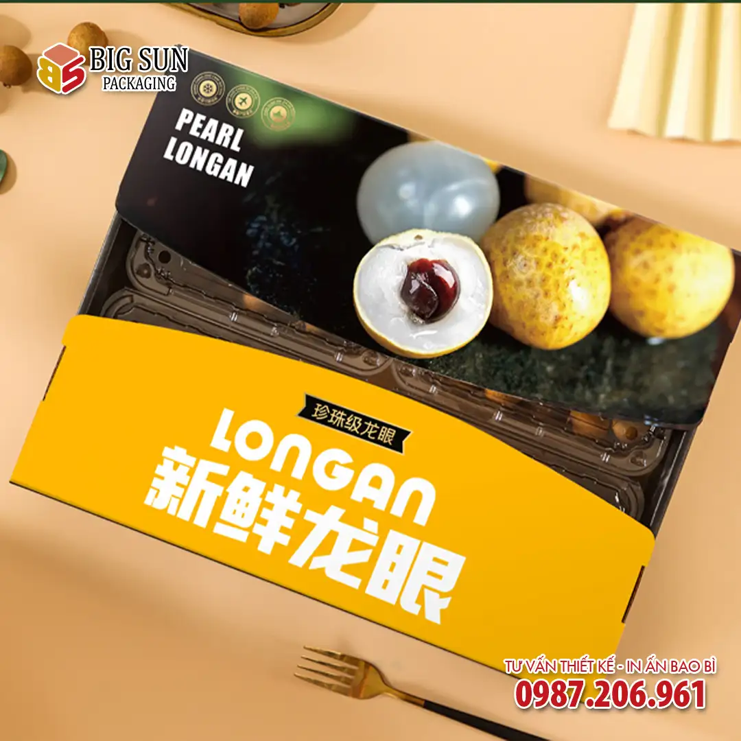 Hộp carton đựng nhãn Pearl