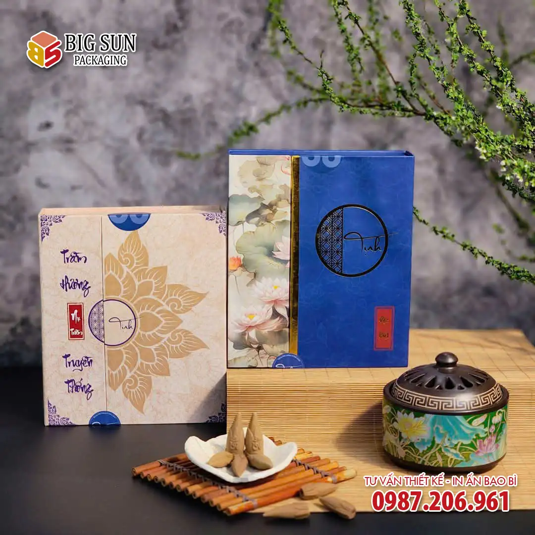 Hộp đựng nụ trầm hương - Tịnh