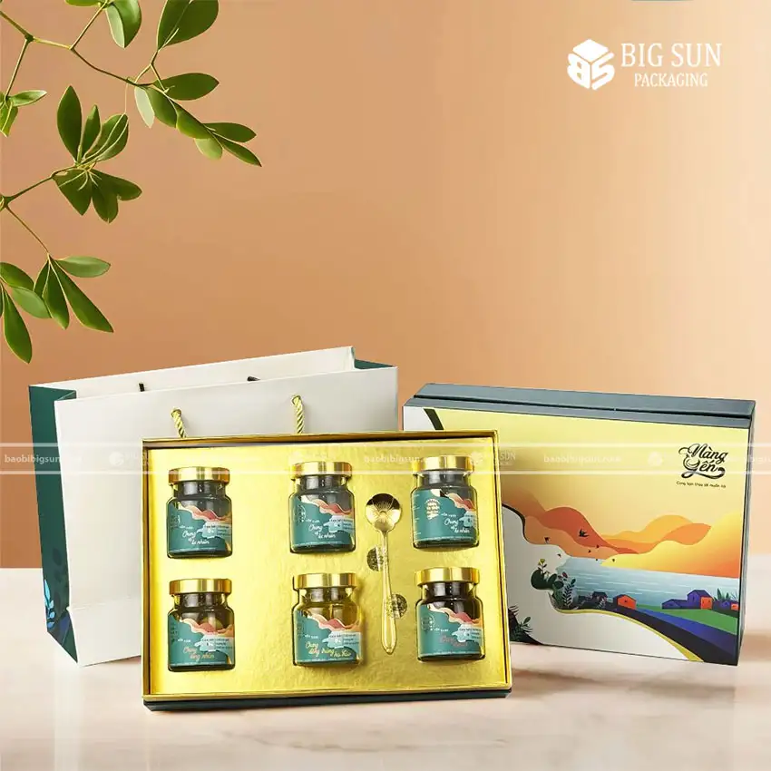 Hộp Đựng yến thương hiệu Nàng Yến