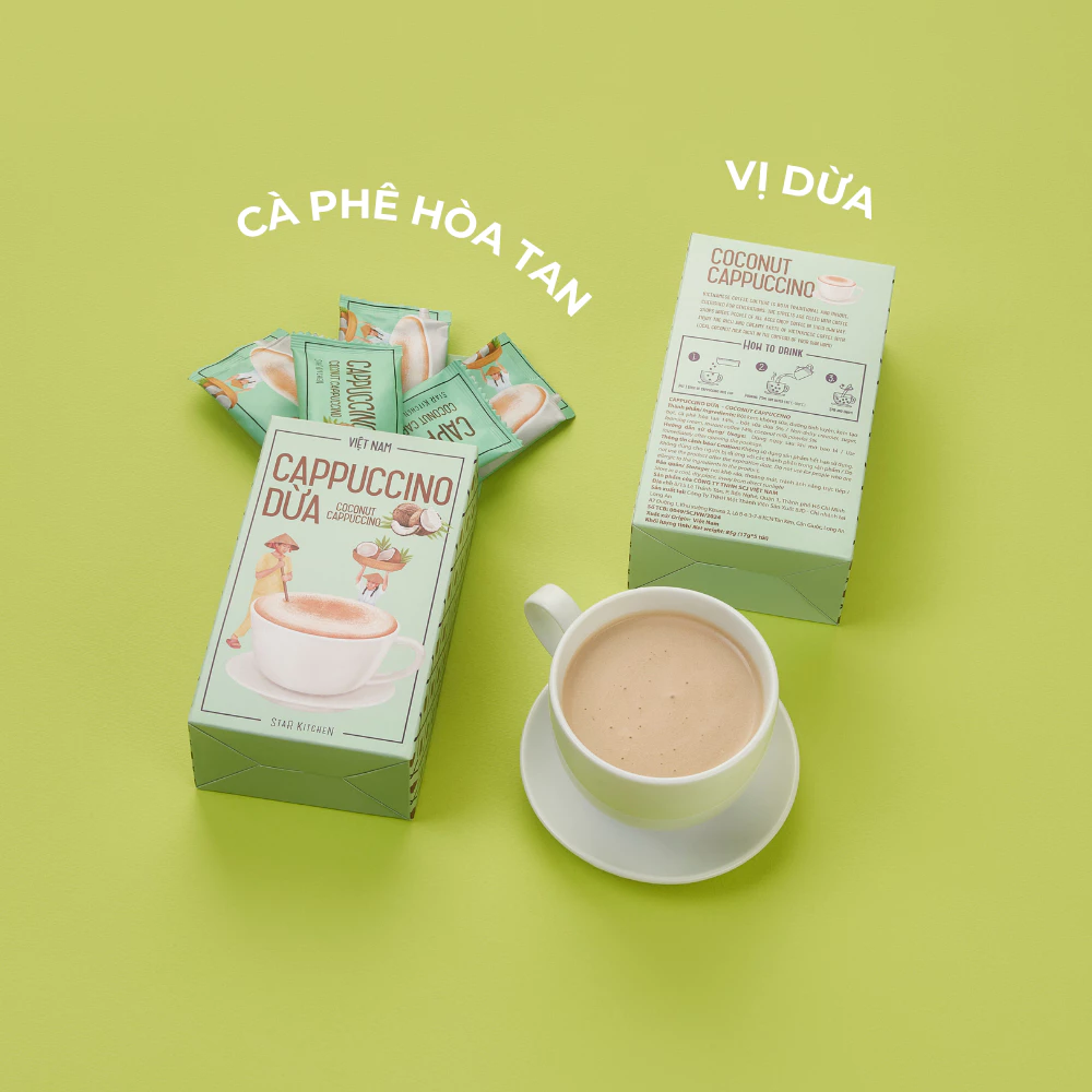 In hộp giấy đựng cà phê Star Kitchen